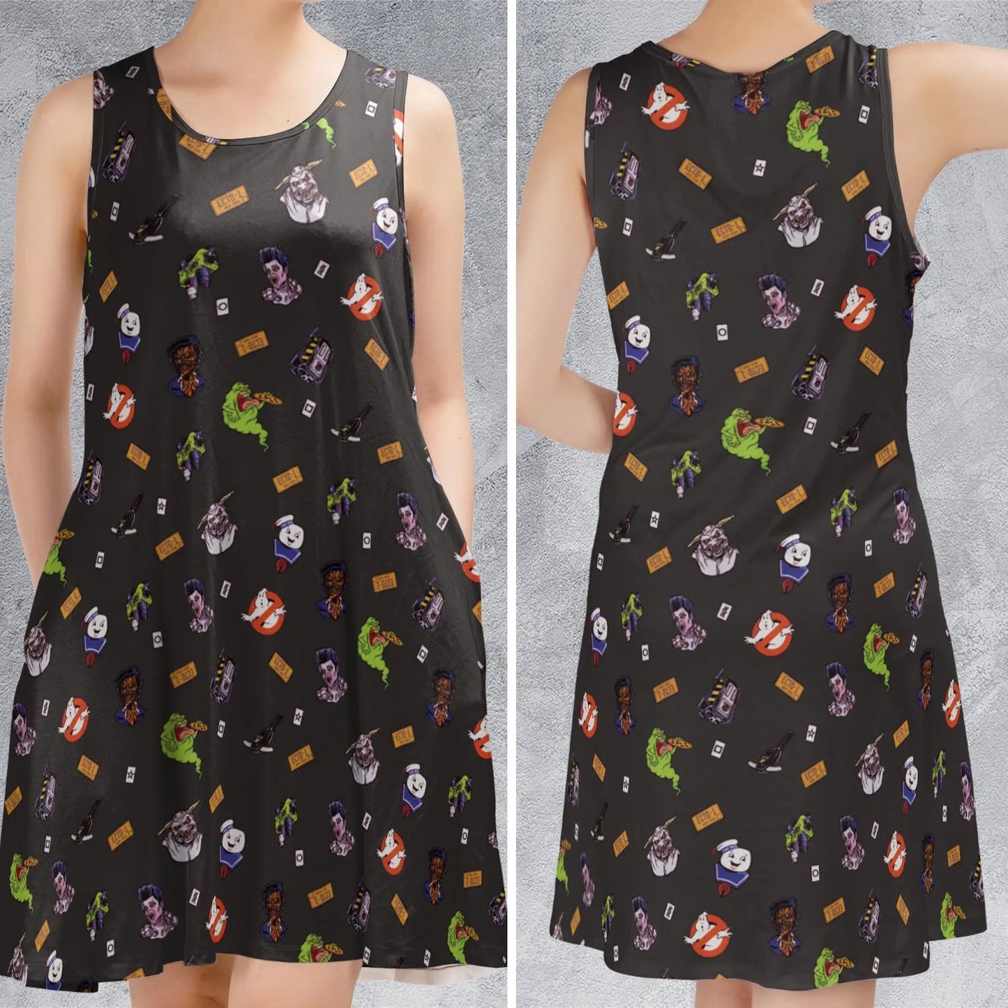 Sleeveless Dress - 128Q9LB8