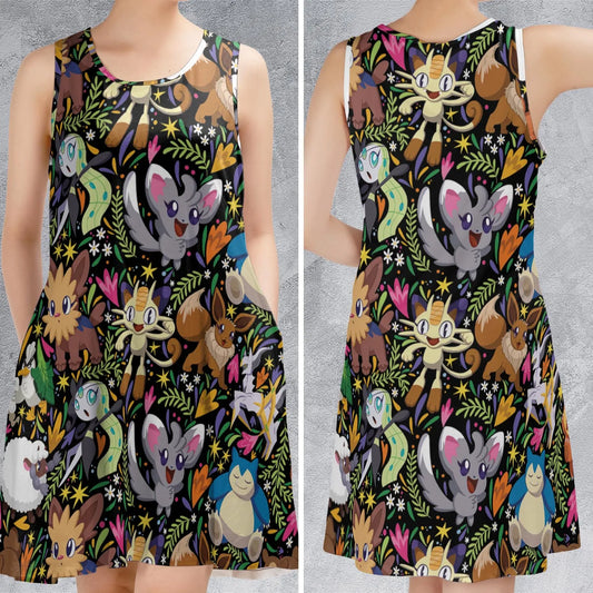 Sleeveless Dress - VZJCKLFB