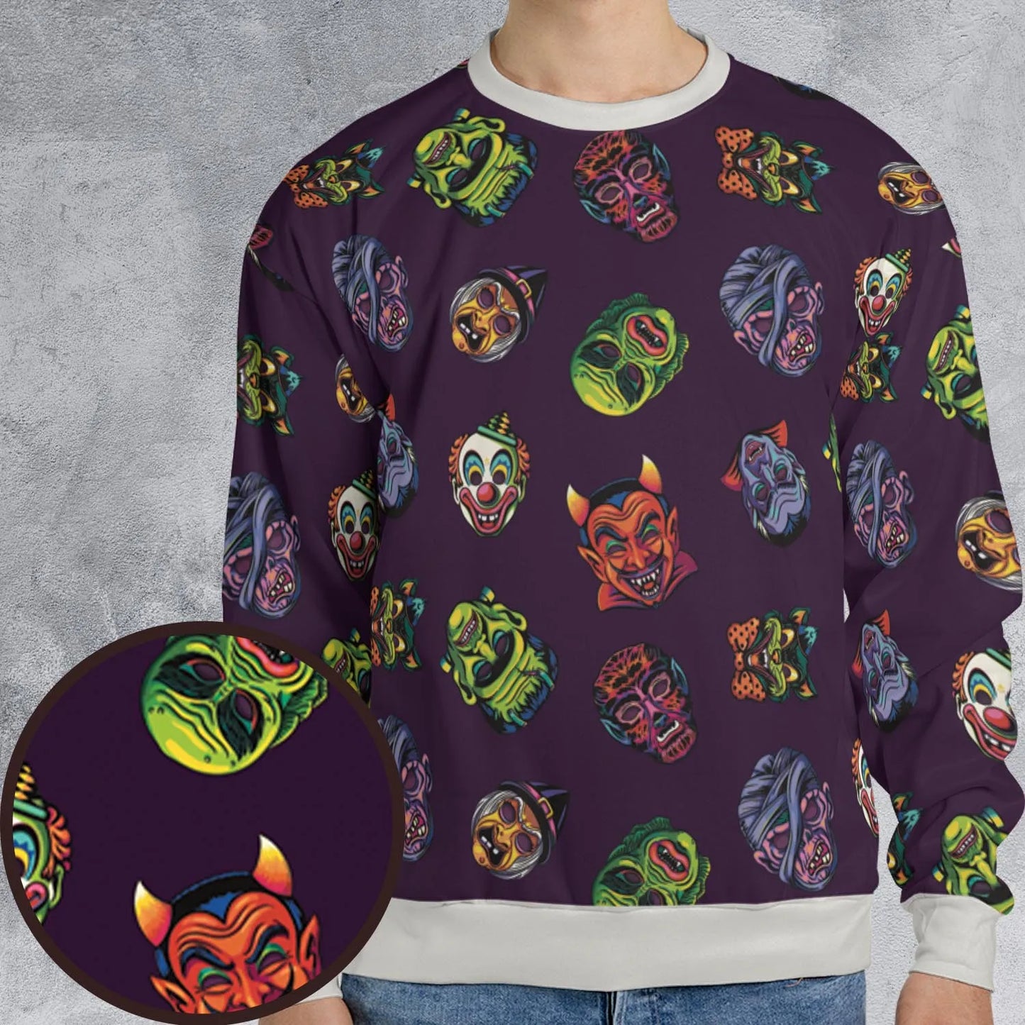 All-over Print Sweatshirt - 2WM4NGD1