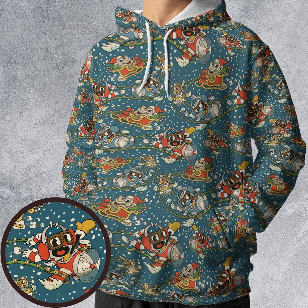 All-over Print Hoodie - CYXWYL4X -  - 1