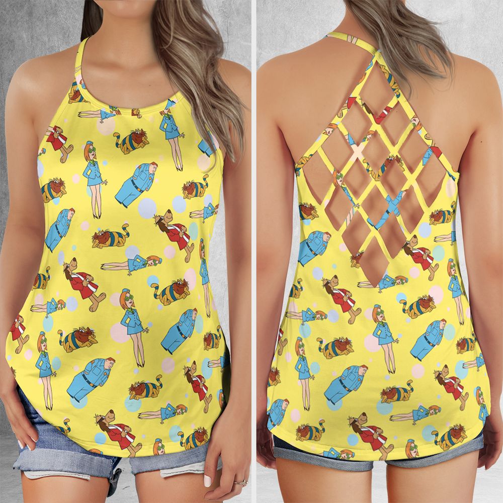 Criss Cross Tank Top - 7XTTE8YP -  - 1