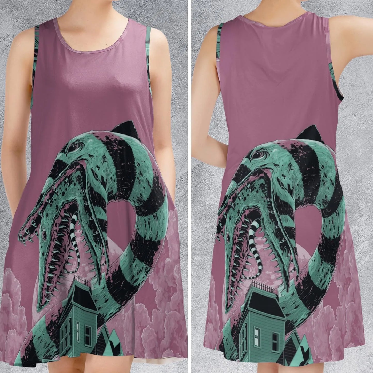 Sleeveless Dress - W4XWFA6J