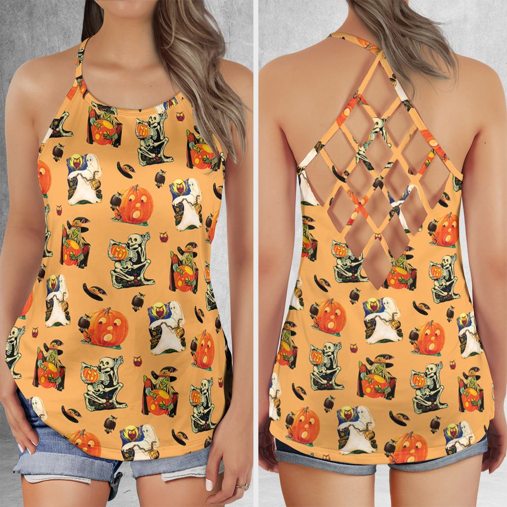 Criss Cross Tank Top - 3G5NCKRN -  - 1