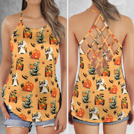 Criss Cross Tank Top - 3G5NCKRN -  - 1