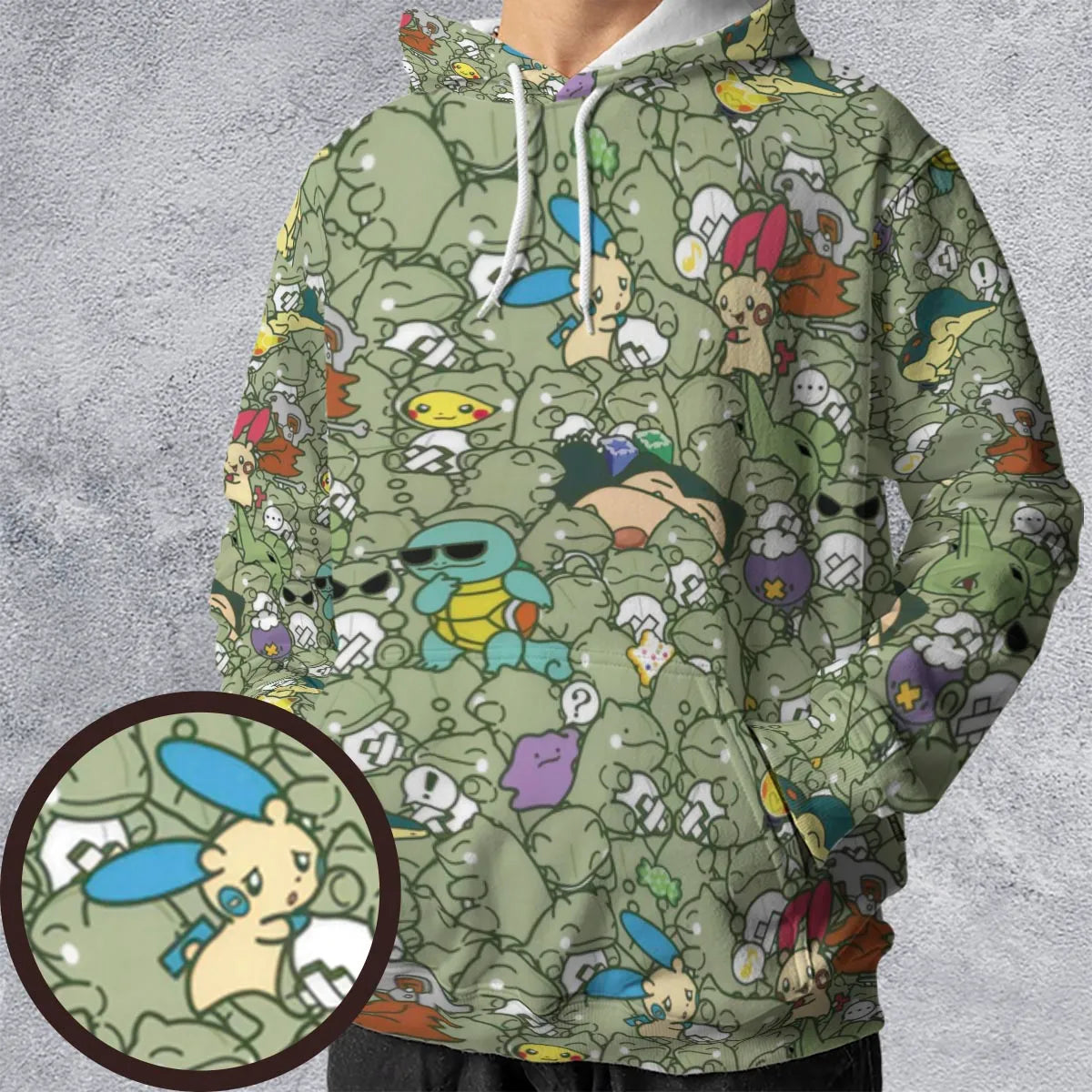 All-over Print Hoodie - AEMTJ2C1