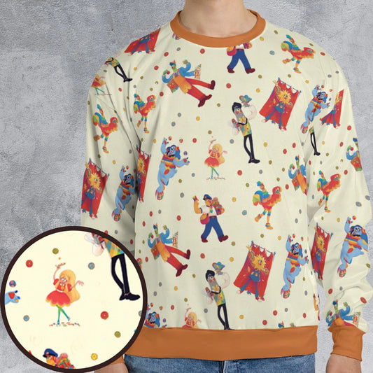 All-over Print Sweatshirt - XT9ZF6VH