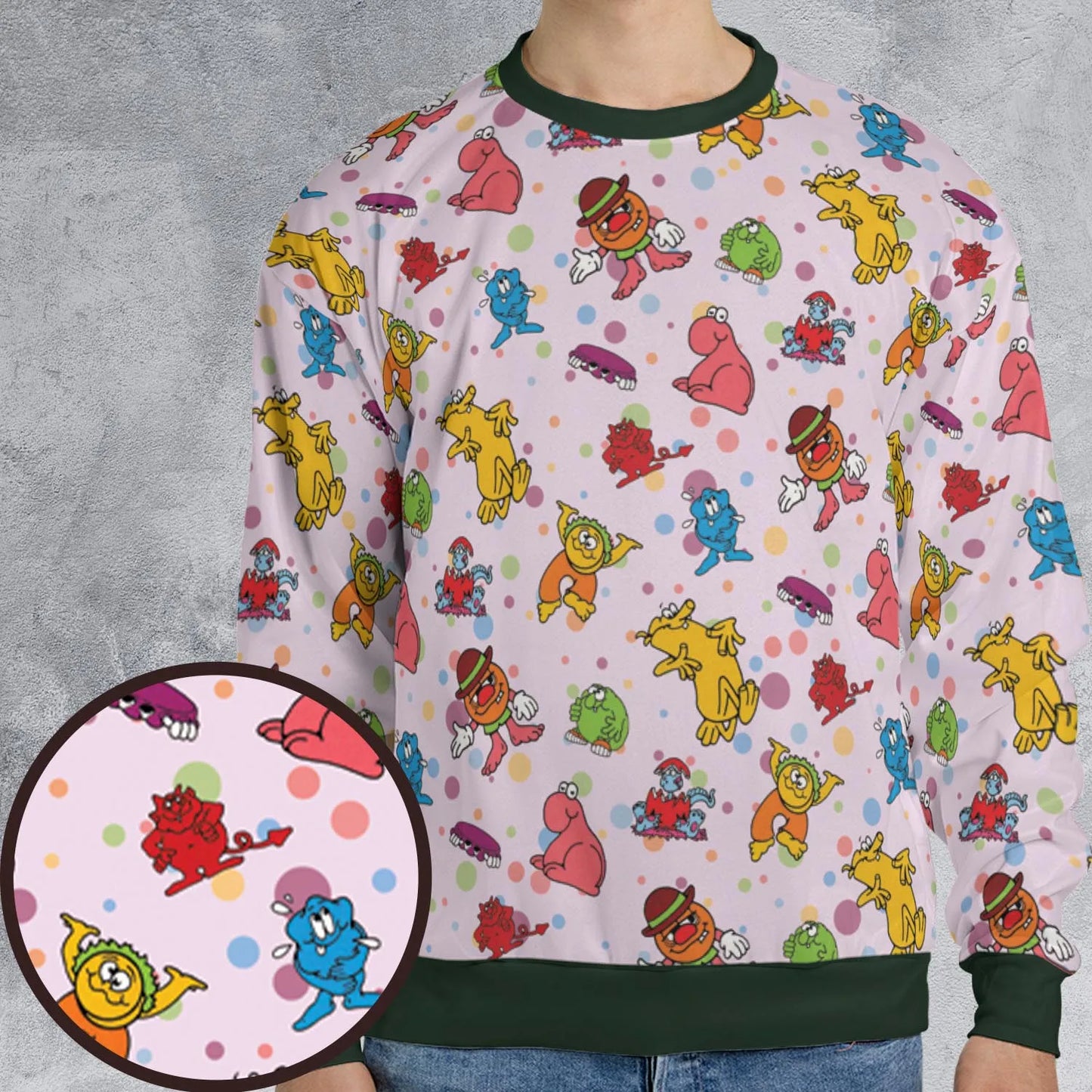 All-over Print Sweatshirt - R8PPUGW6