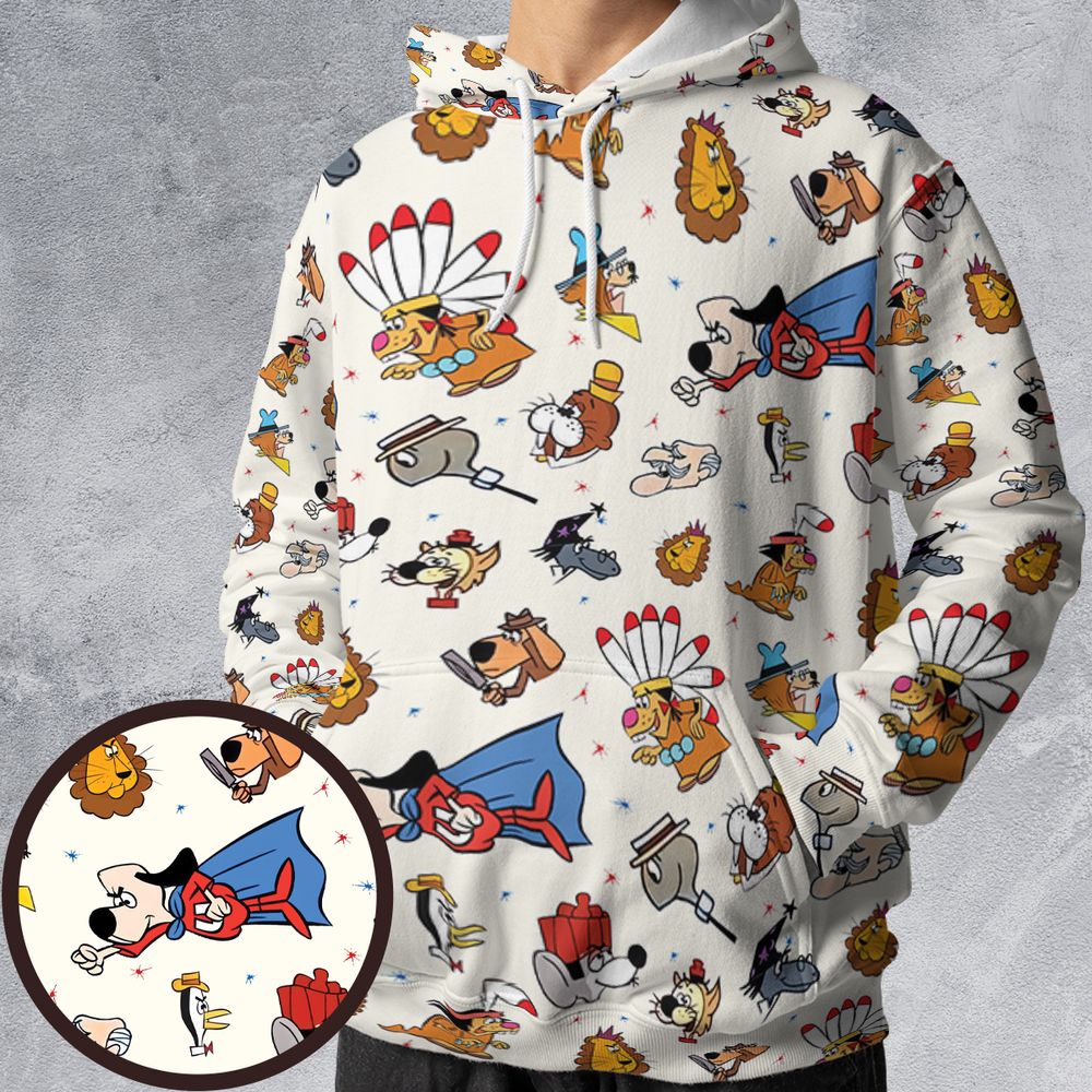 All-over Print Hoodie - W13G5QN1 -  - 1