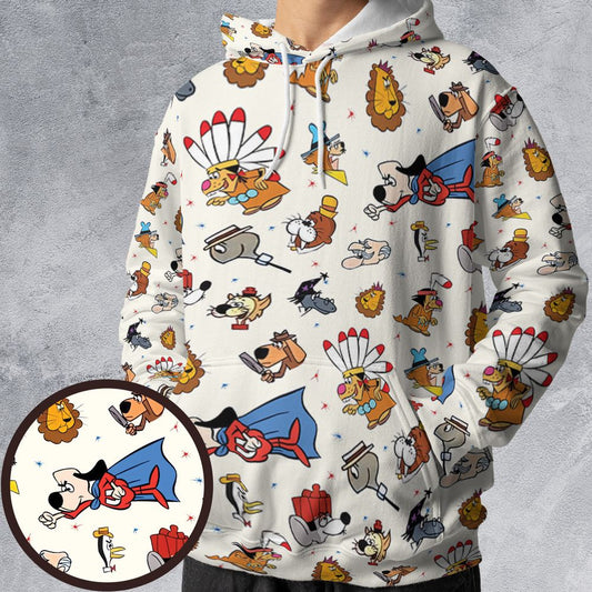 All-over Print Hoodie - W13G5QN1 -  - 1