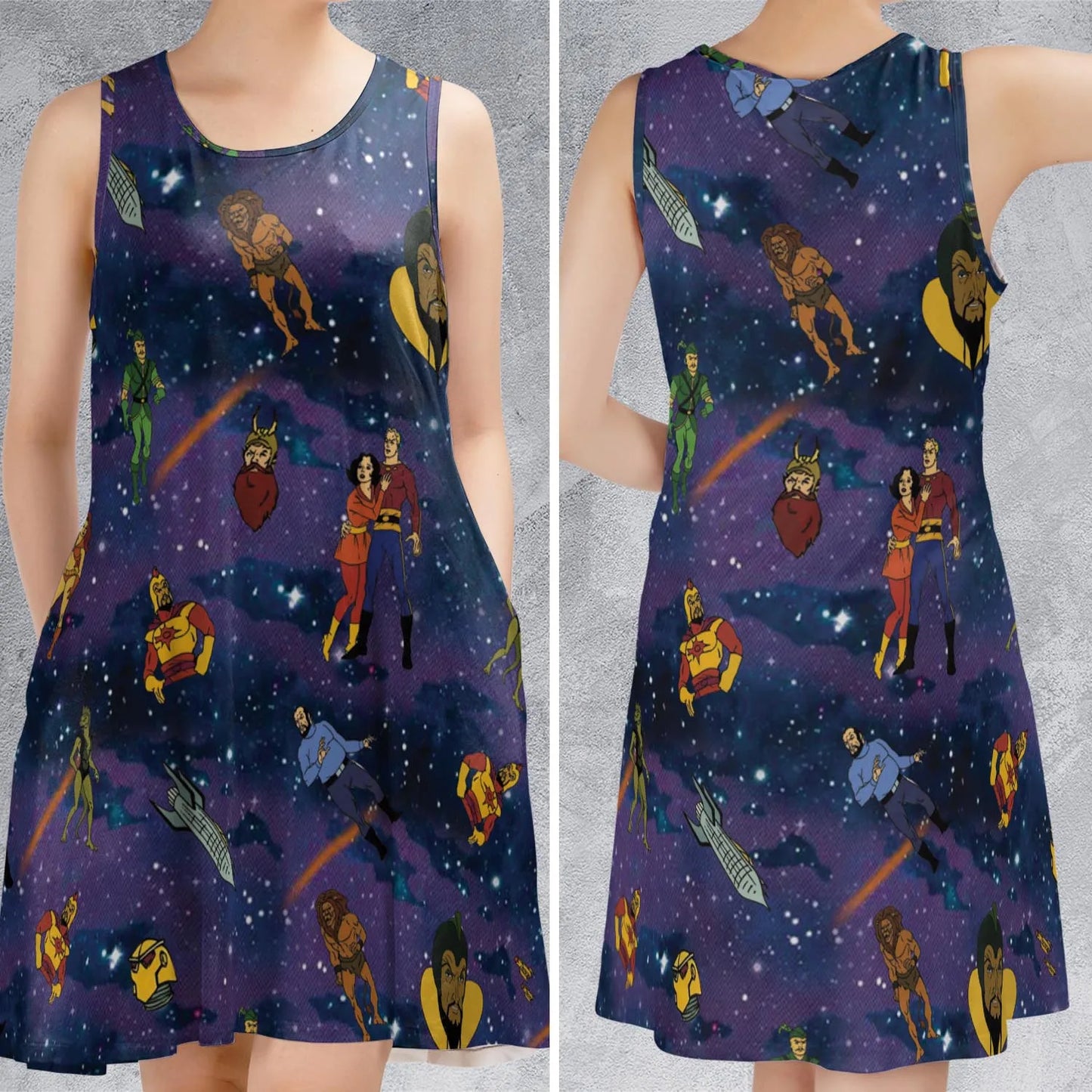 Sleeveless Dress - XNDQH97Q