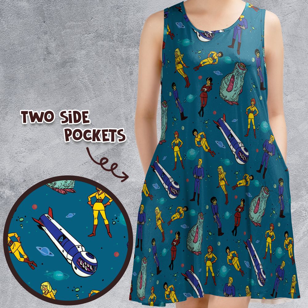 Sleeveless Dress - 65HUHQAA -  - 1