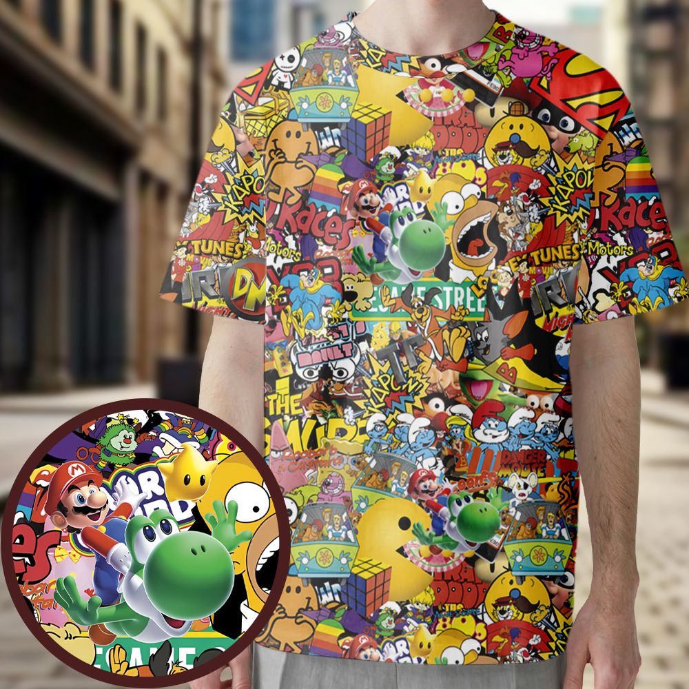 All-Over Print Unisex T-Shirt - 6J1Y7U37 -  - 1