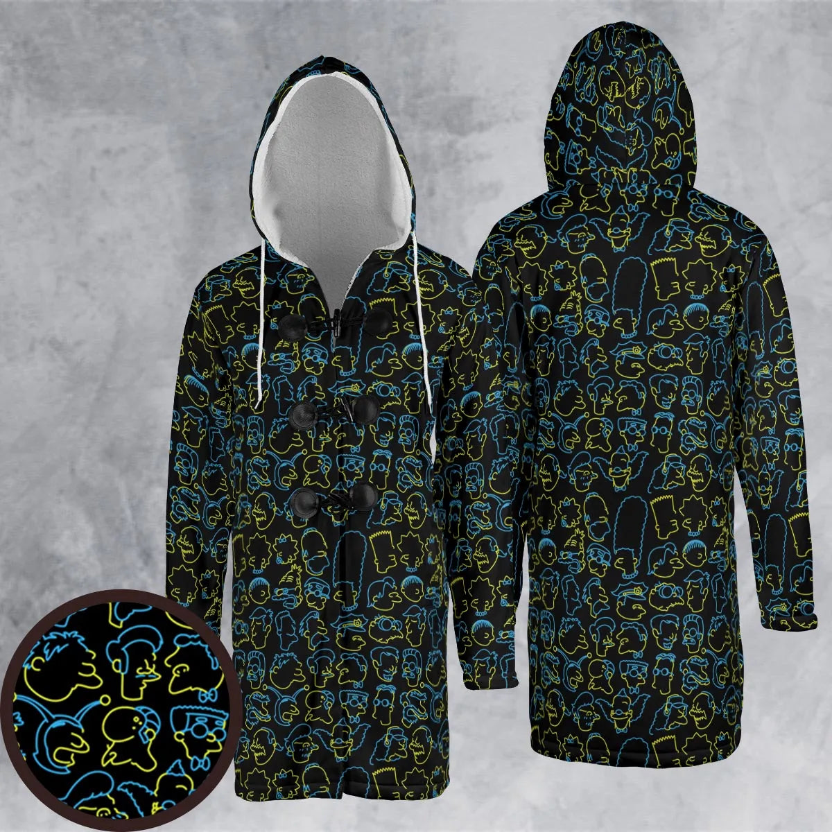 Hooded Cloak Coat - U1HD3LCH