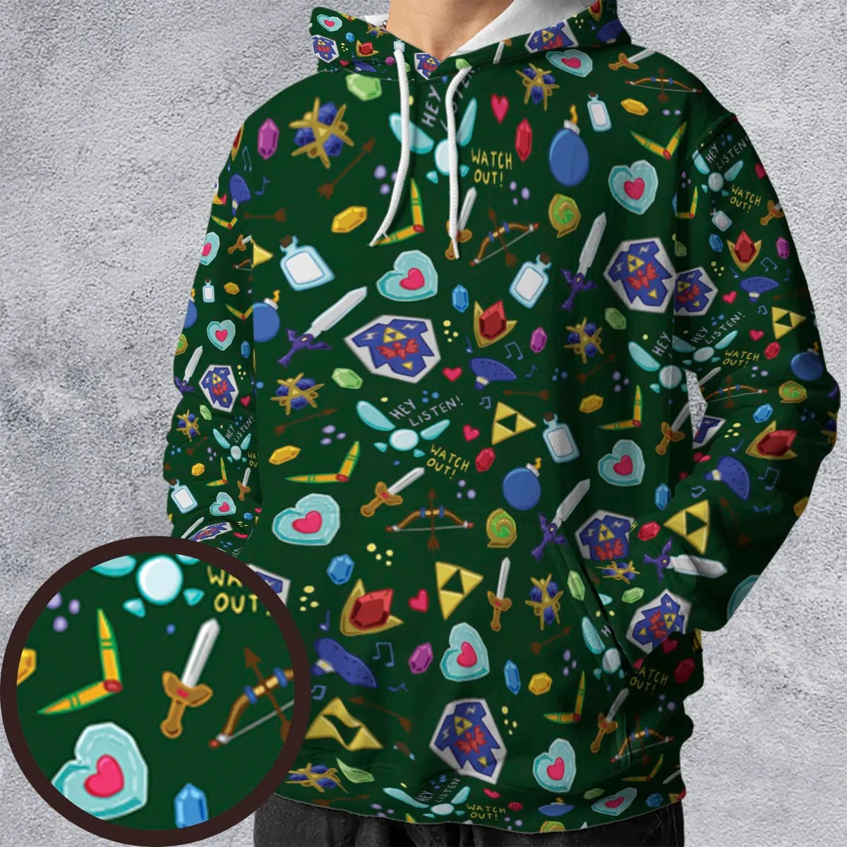 All-over Print Hoodie - SEEAY1D1