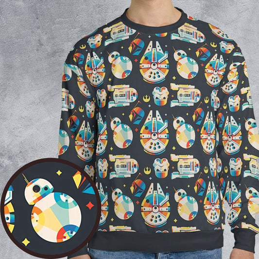 All-over Print Sweatshirt - G5DJ74JU -  - 1