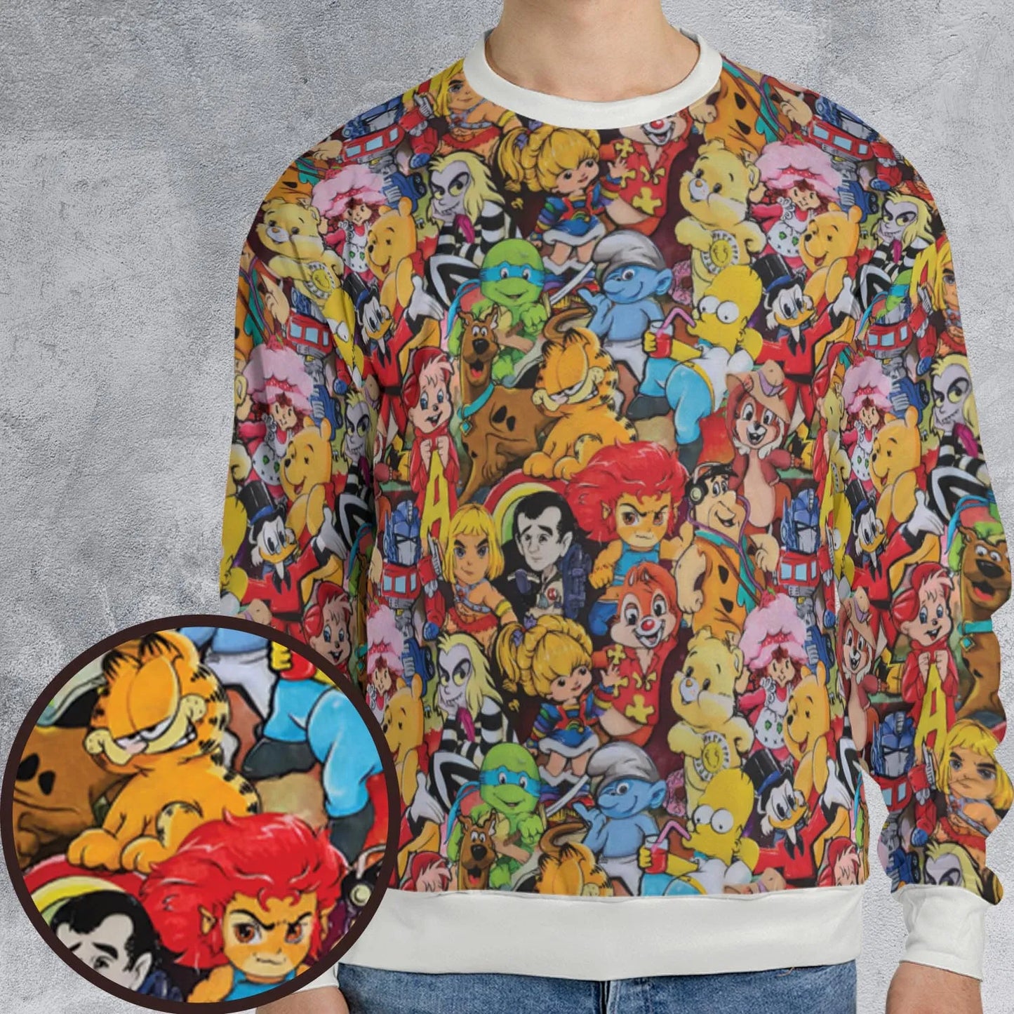 All-over Print Sweatshirt - MUJU94AC