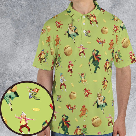 AOP Men/Women Polo Shirt - W1BUTV3D