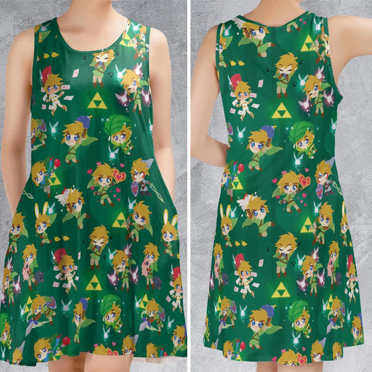 Sleeveless Dress - K42B6HZ3