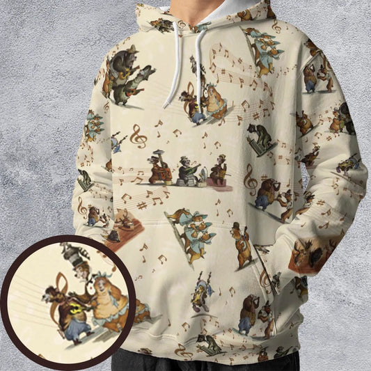 All-over Print Hoodie - LQA8QRNM