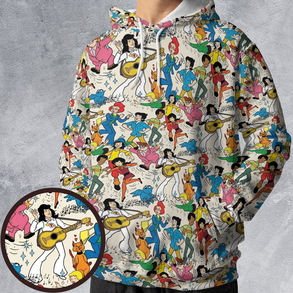 All-over Print Hoodie - EEPJ2MMX -  - 1