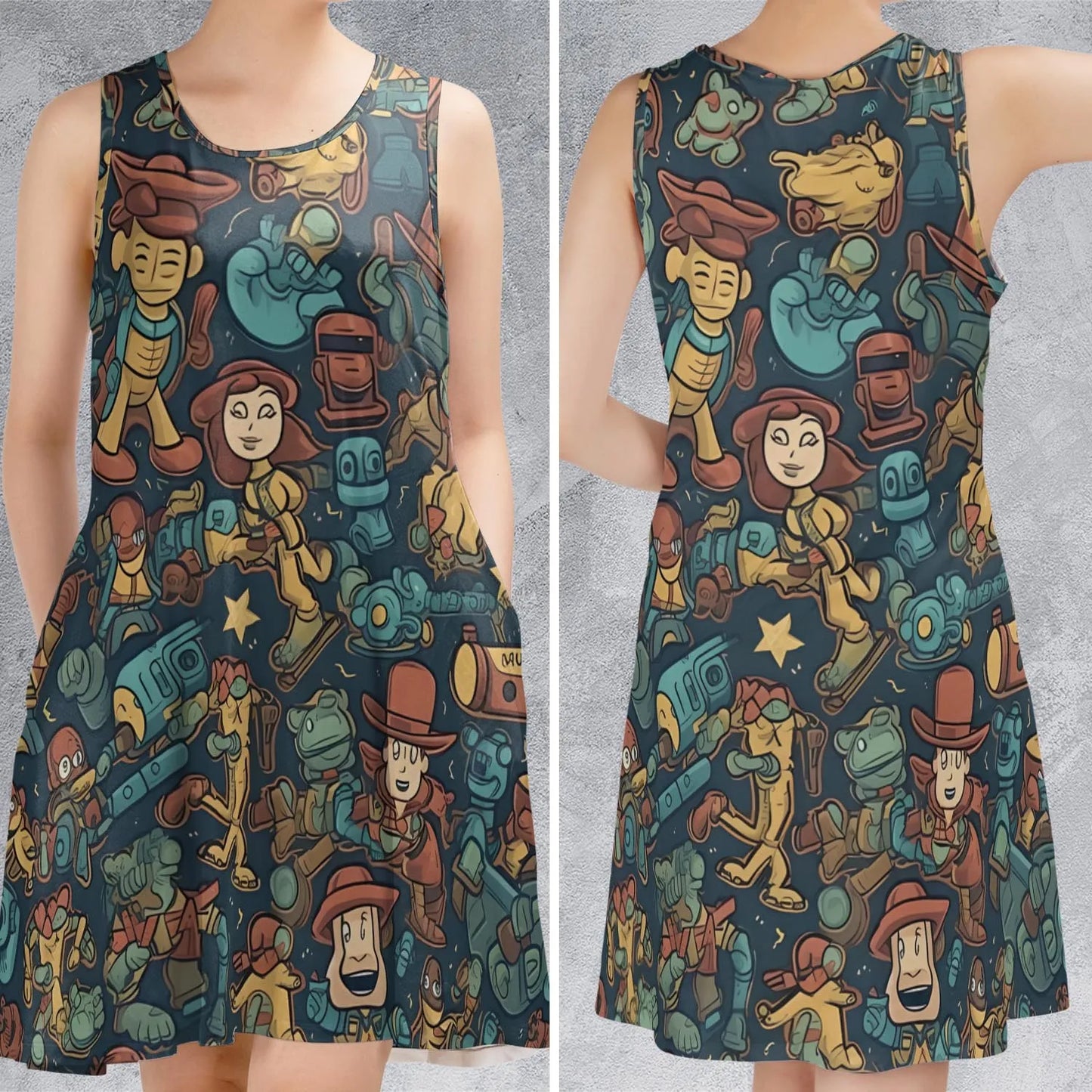 Sleeveless Dress - NMNH9WN7