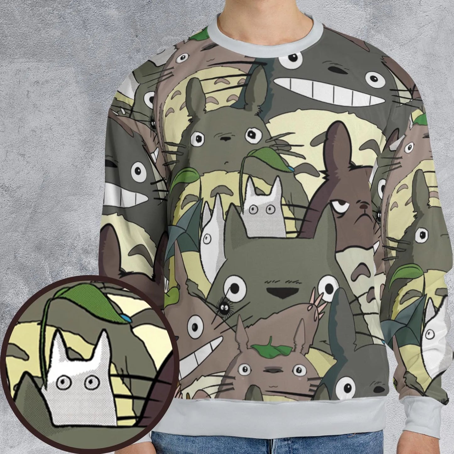 All-over Print Sweatshirt - XB2LREXG
