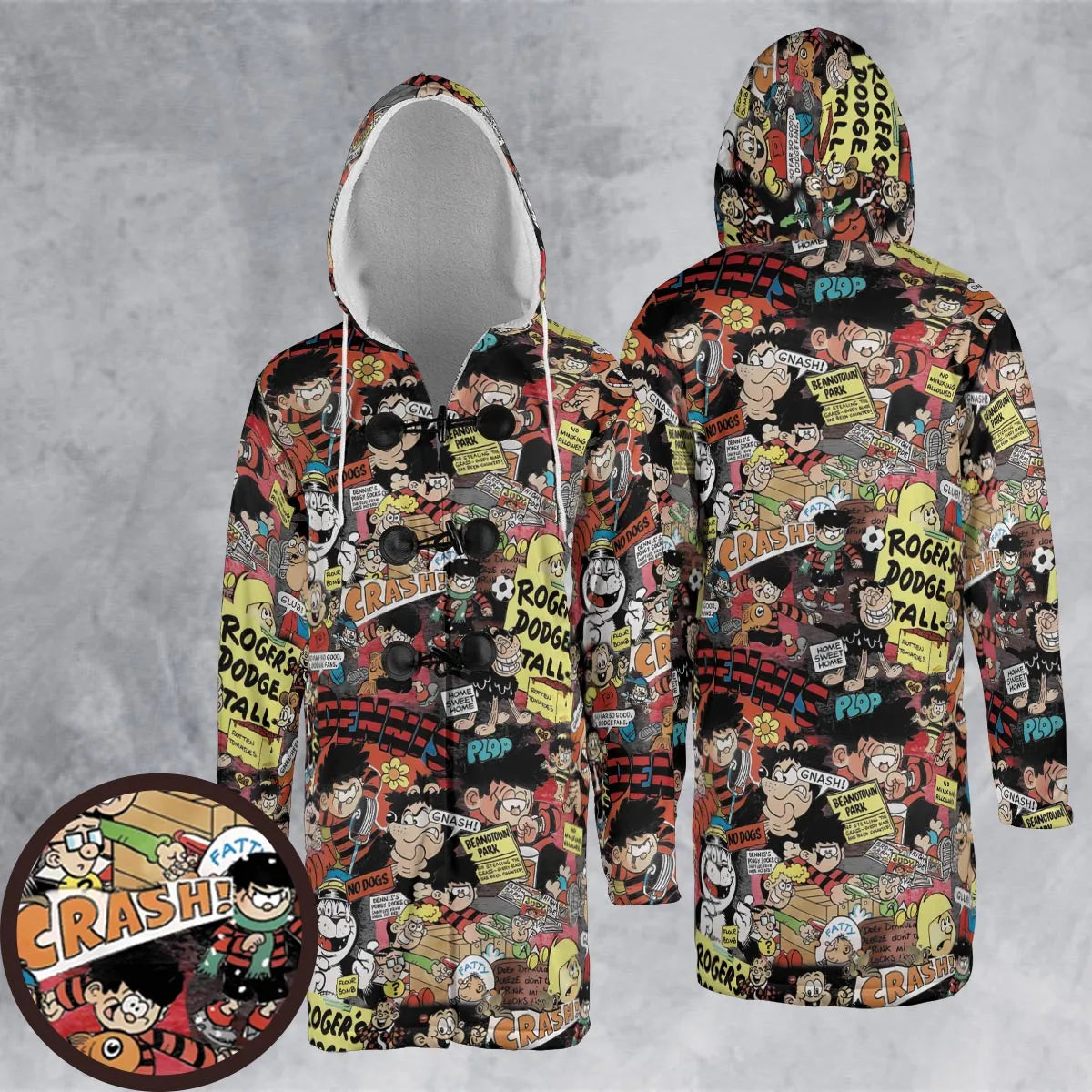 Hooded Cloak Coat - 5SB33KA5