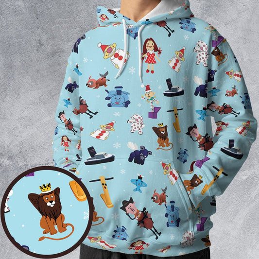 All-over Print Hoodie - ECHATW9R -  - 1
