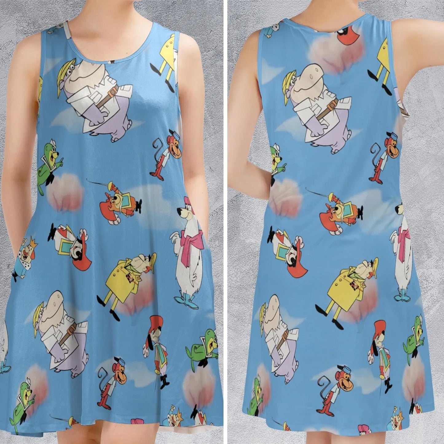 Sleeveless Dress - JUUEY1GF