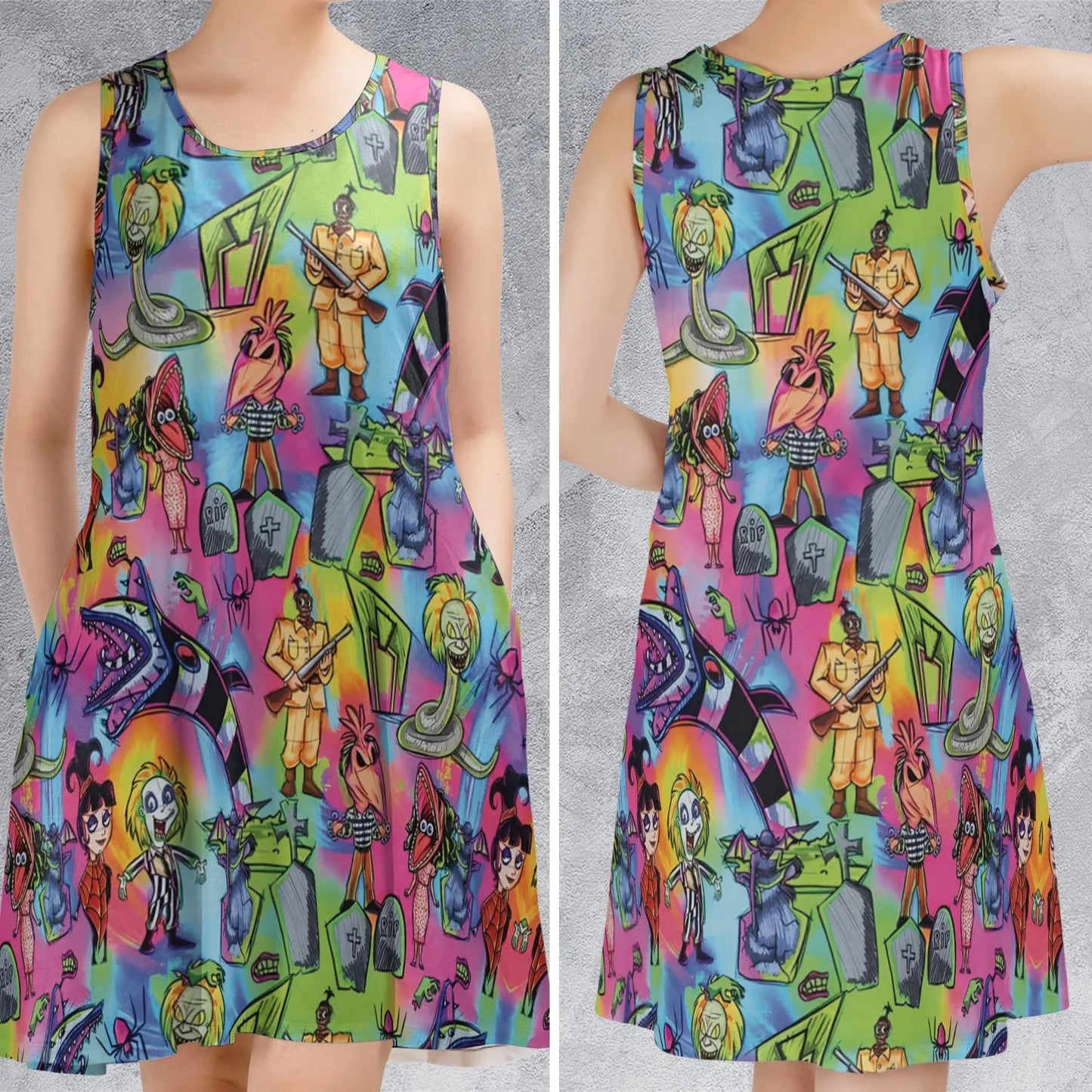 Sleeveless Dress - FTVMQFE3