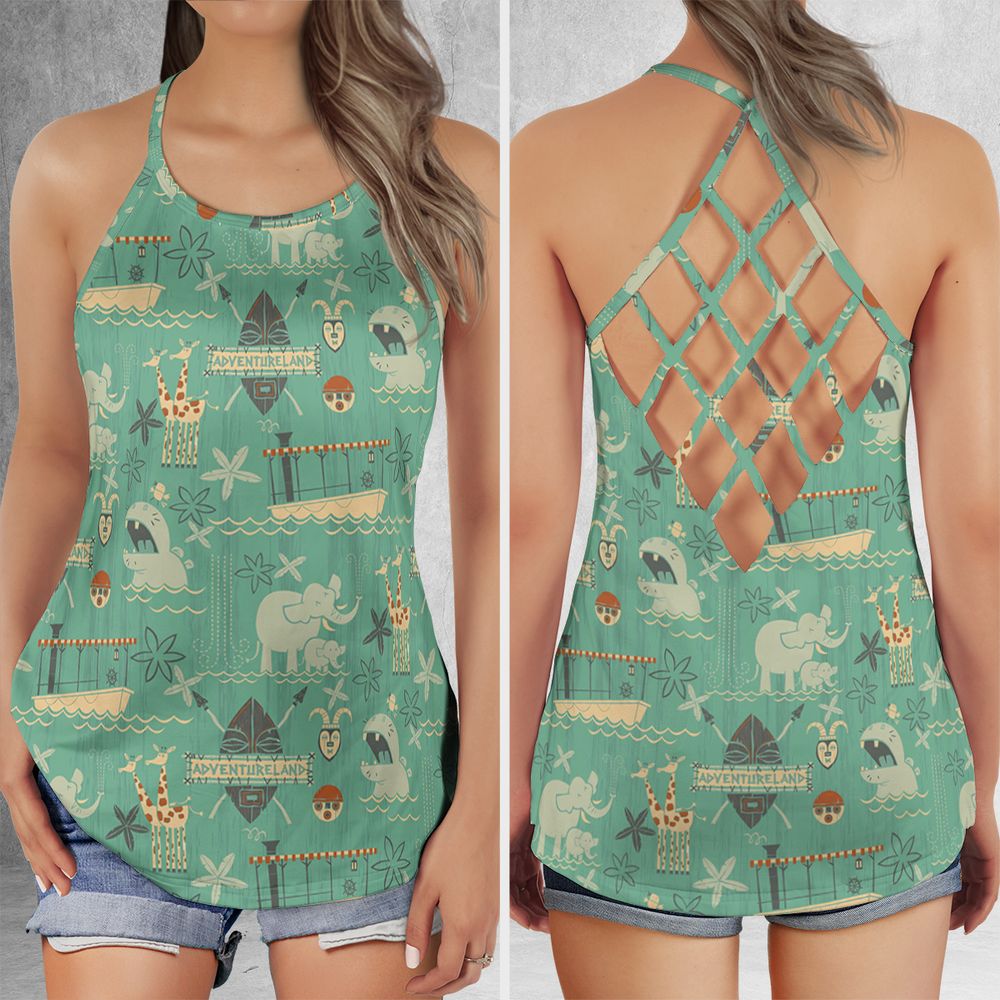 Criss Cross Tank Top - 48CB7RNT -  - 1