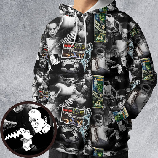 All-over Print Hoodie - NBKHXKWZ -  - 1