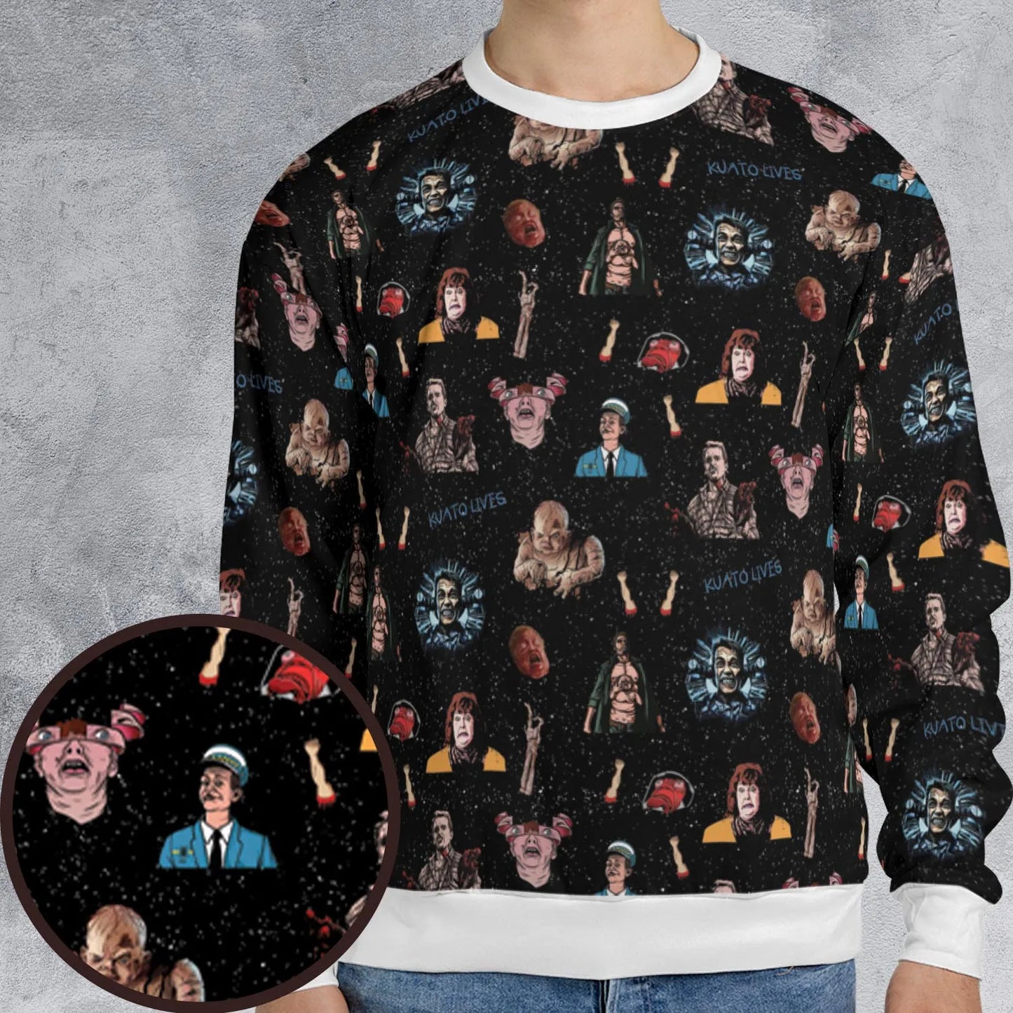 All-over Print Sweatshirt - 4FQPPEPP