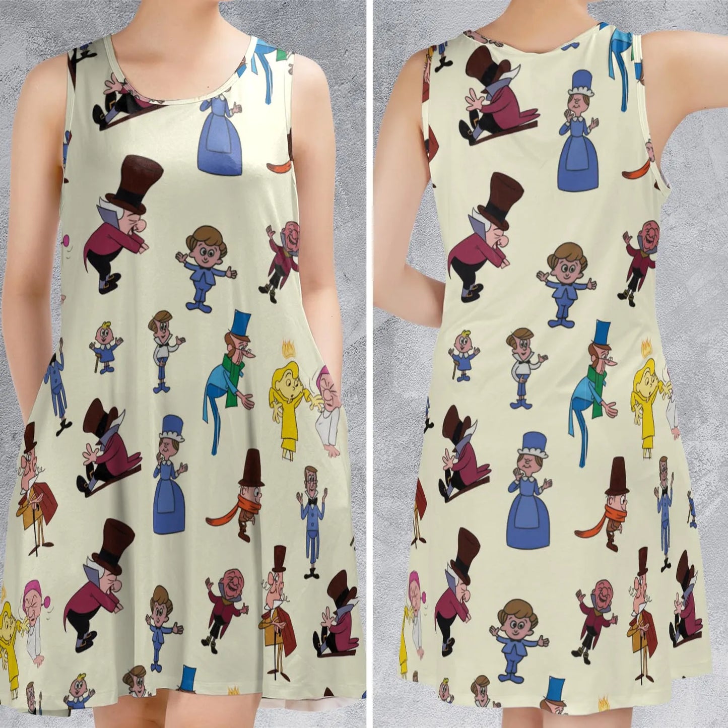 Sleeveless Dress - 2XFGND56