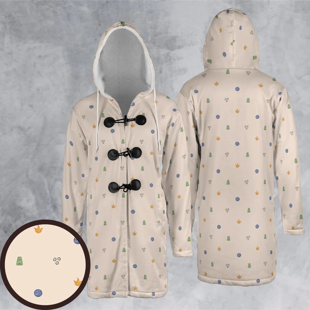 Hooded Cloak Coat - 2A92CDJ8