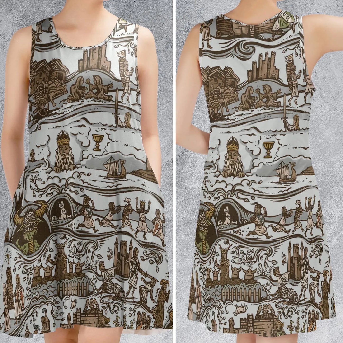 Sleeveless Dress - 85LBXXV7