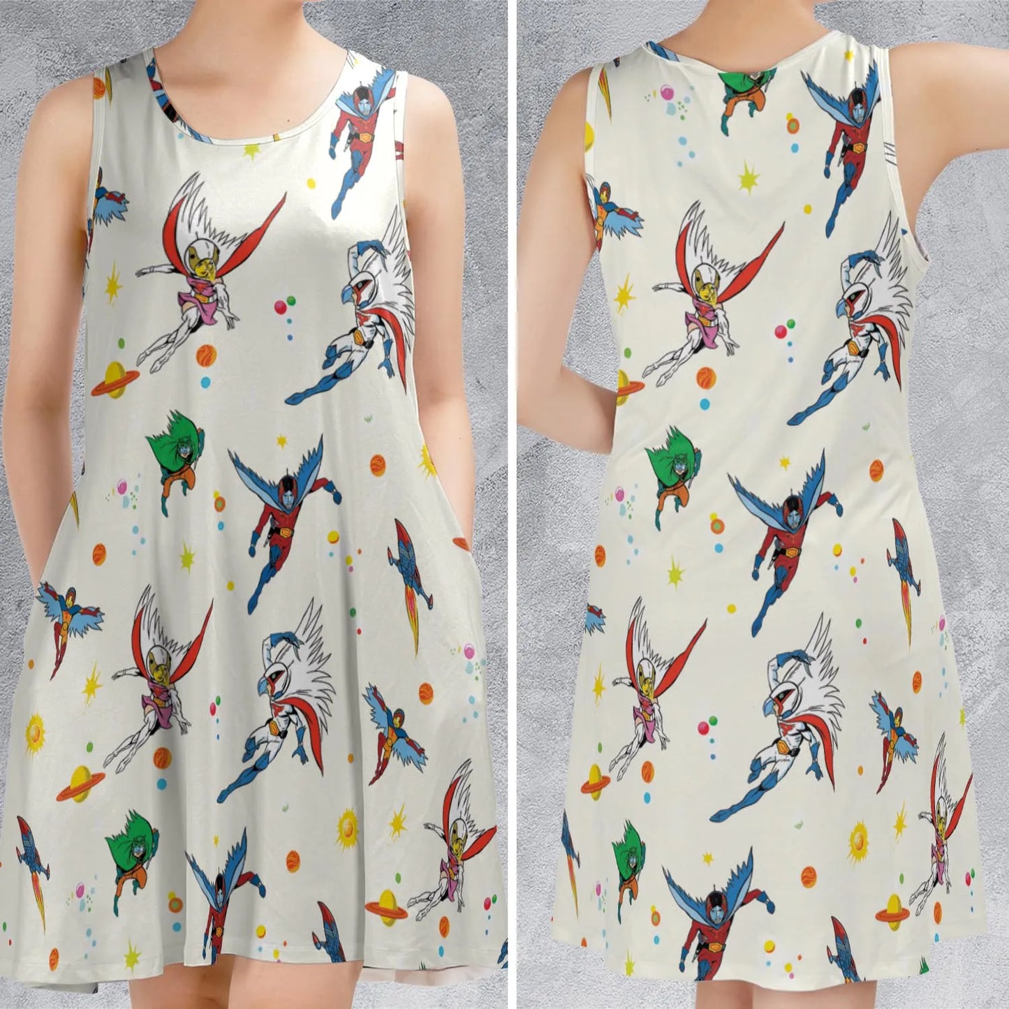 Sleeveless Dress - EB9LNKEJ