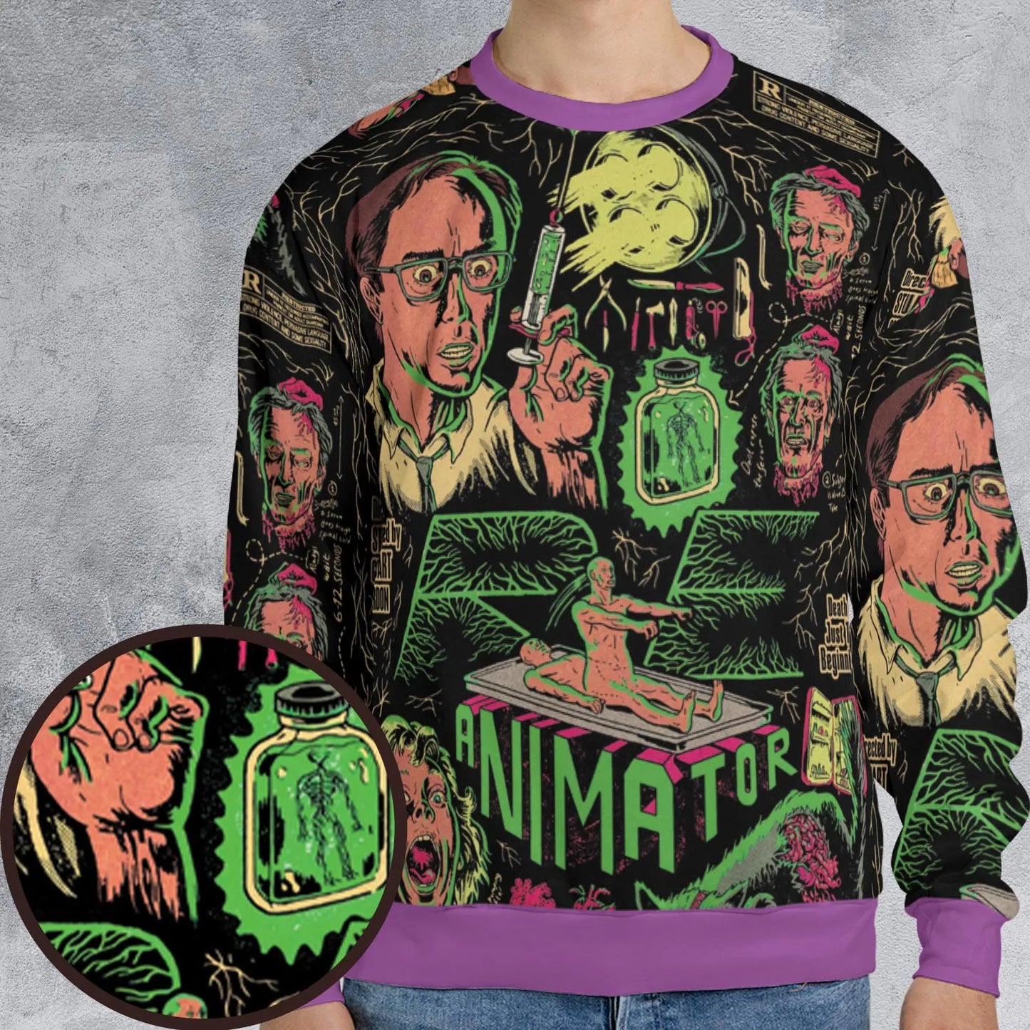 All-over Print Sweatshirt - YK8FG1NK