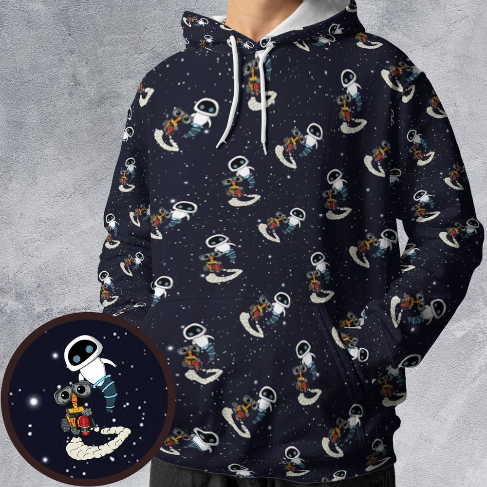 Robots in love in space -  - 1