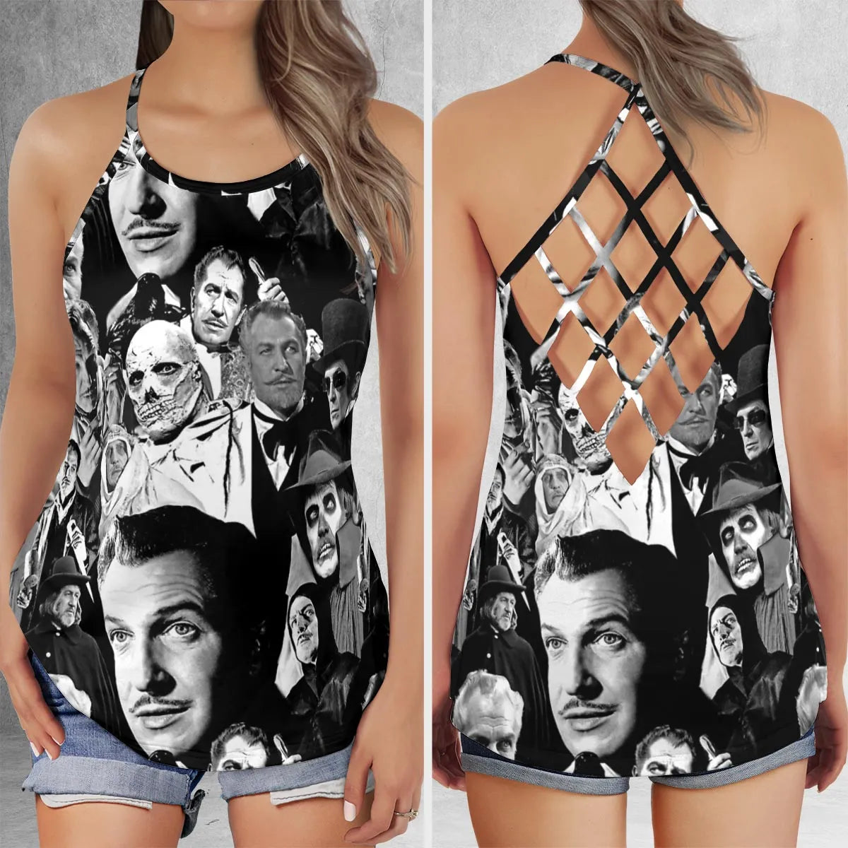 Criss Cross Tank Top - RA119P2V