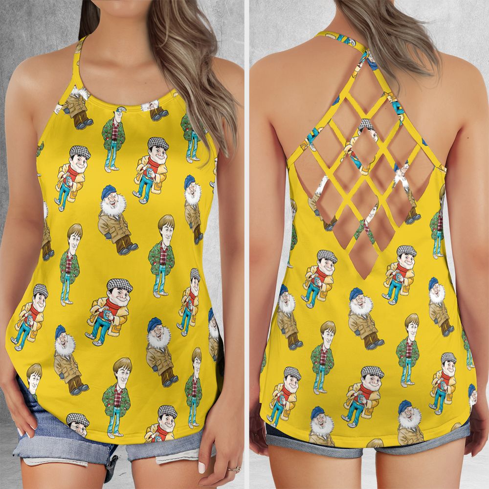 Criss Cross Tank Top - TFQ2NZSU -  - 1