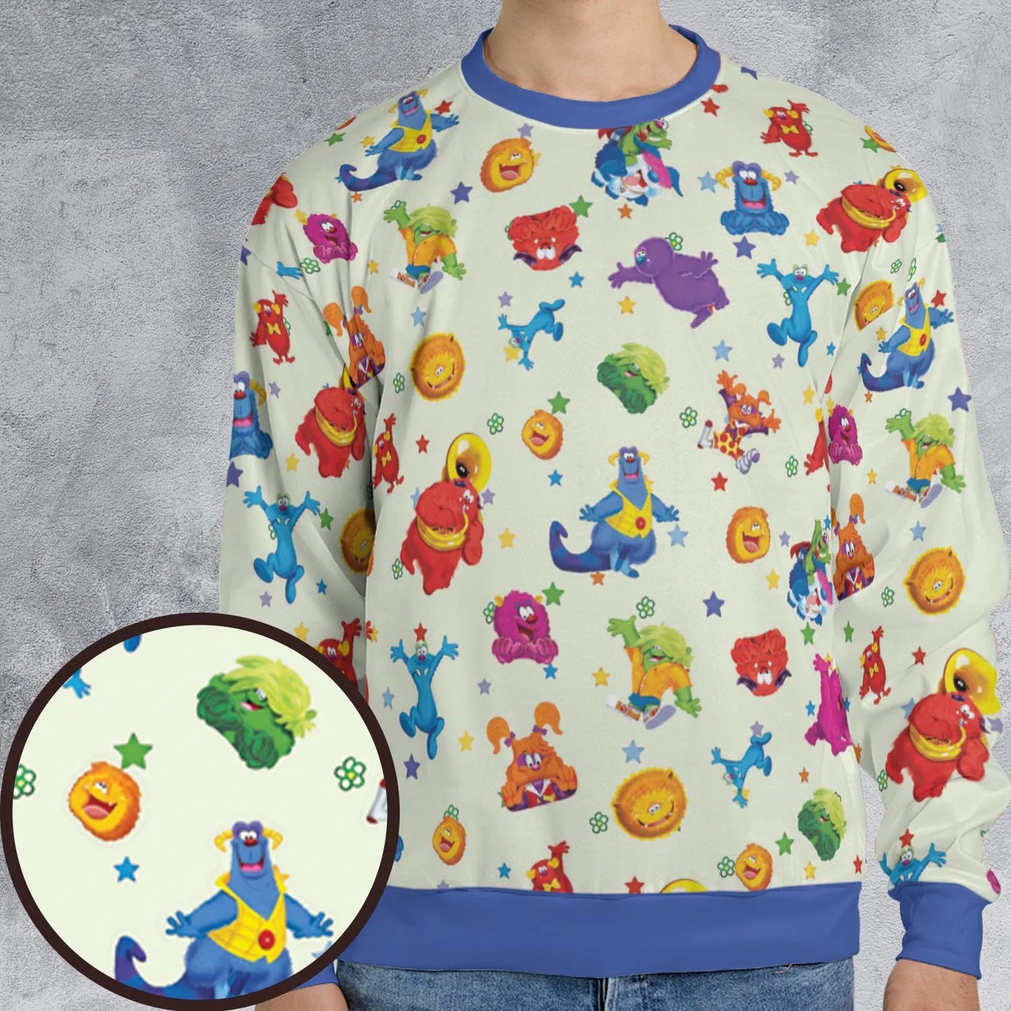 All-over Print Sweatshirt - N4YZ4BNH