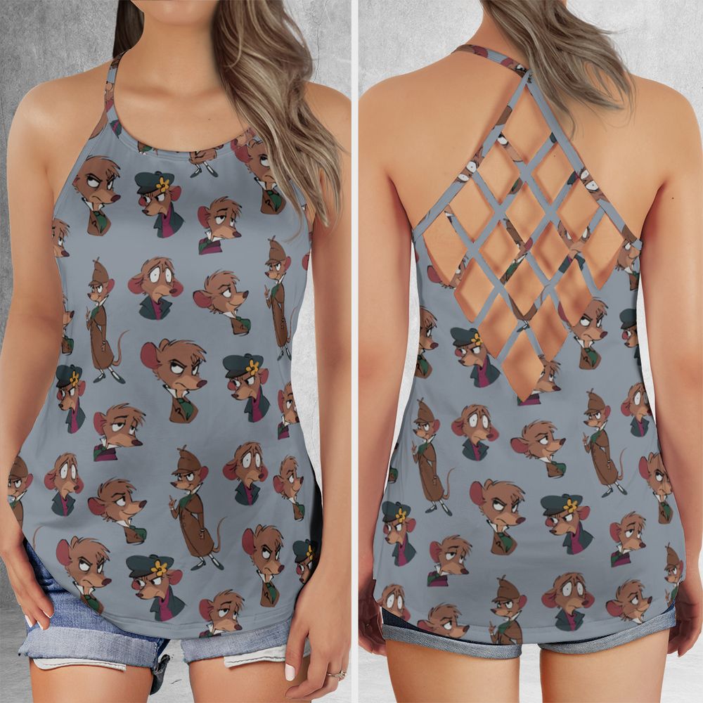 Criss Cross Tank Top - CHRGXS7K -  - 1