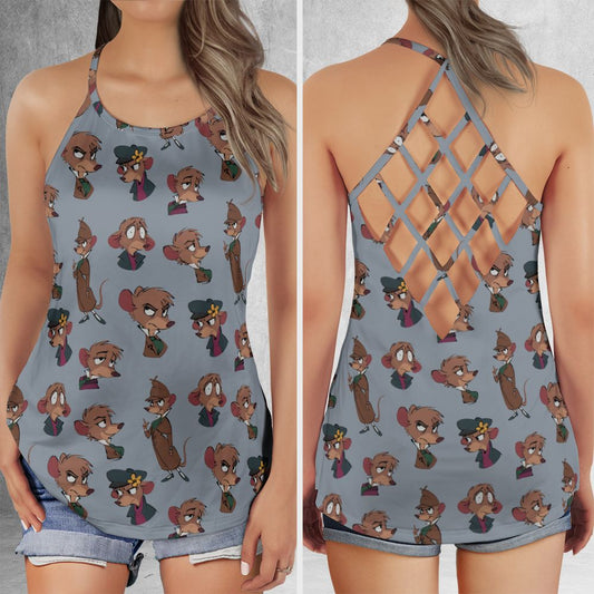 Criss Cross Tank Top - CHRGXS7K -  - 1