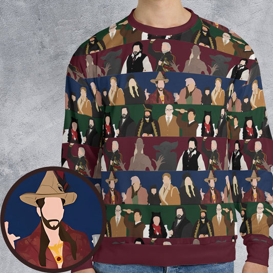 All-over Print Sweatshirt - WR5TLEBH -  - 1