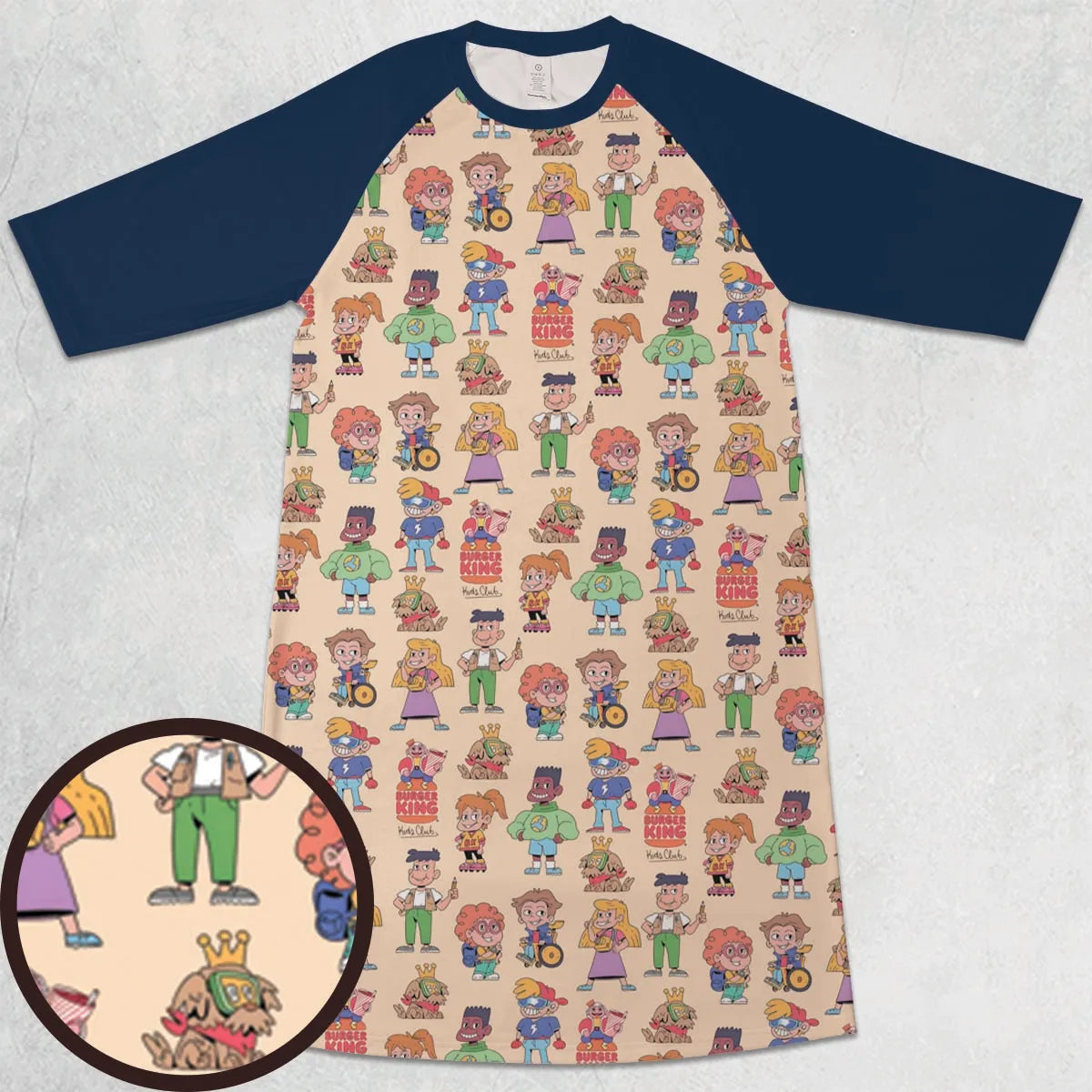 3/4 Sleeve Raglan Dress - 48Q1SJ6C