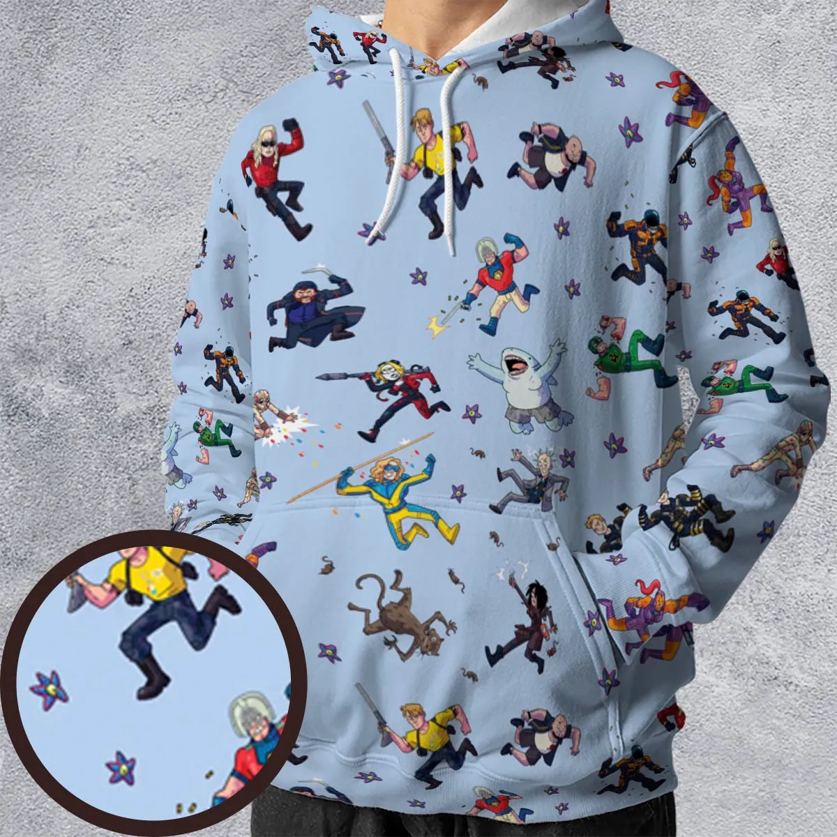 All-over Print Hoodie - R3A8RPUP