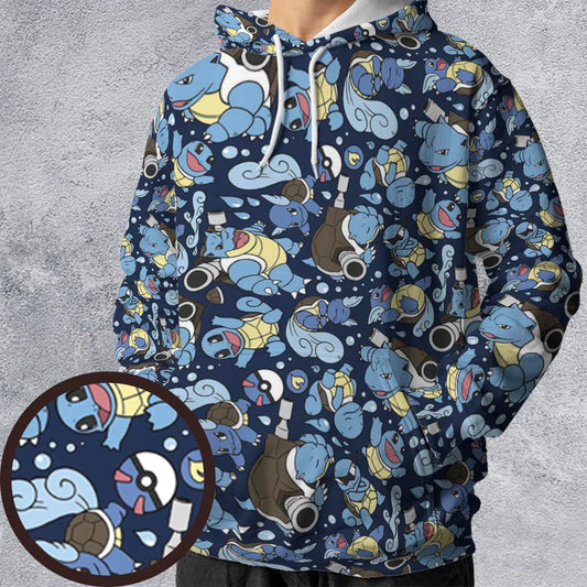 All-over Print Hoodie - TZACVUY2