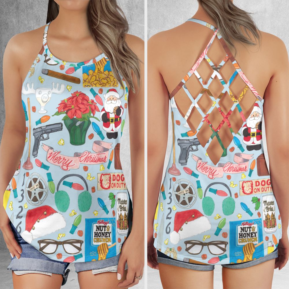 Criss Cross Tank Top - W2Y6P4AF -  - 1