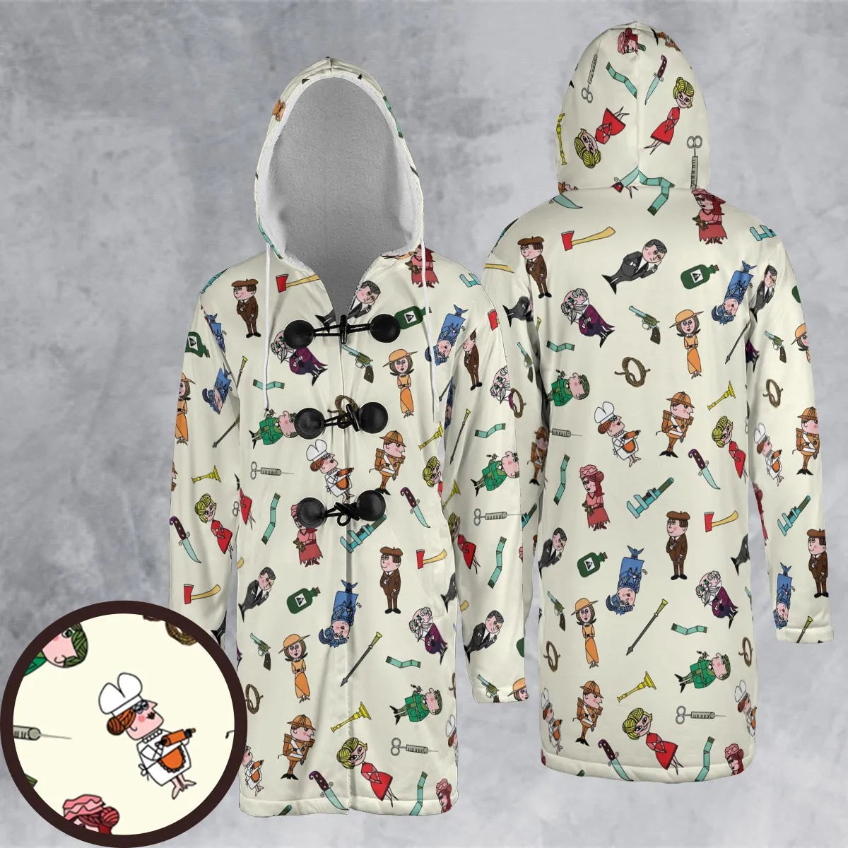 Hooded Cloak Coat - YFEBANT2